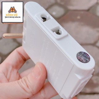 Phích cắm dẹt 1 ra 3