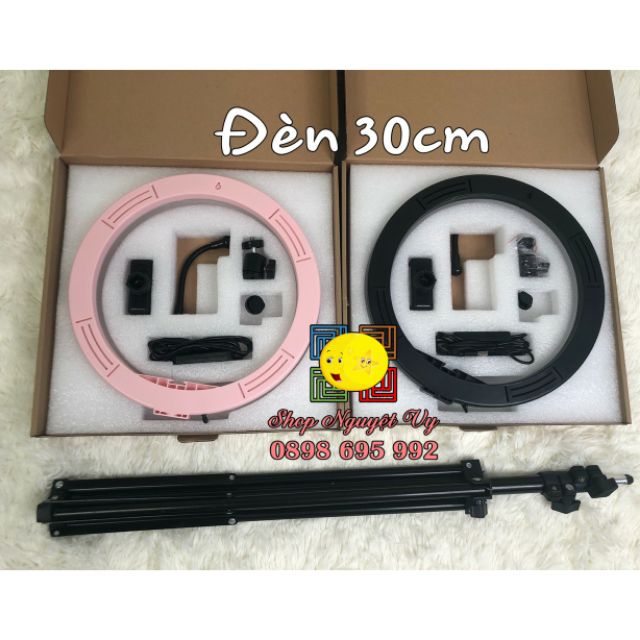 Đèn livestream hỗ trợ makeup đường kính 30cm