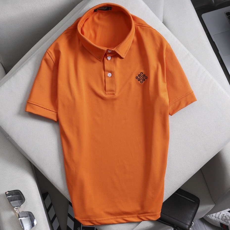 Áo thun polo nam ngắn tay cổ bẻ vải cotton co dãn thoáng mát Aru Shop