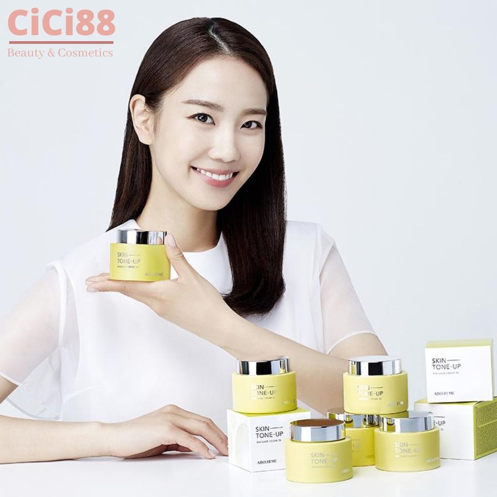 Kem Massage SKIN TONE UP ABOUT ME Hàn Quốc thải độc dưỡng trắng CiCi88
