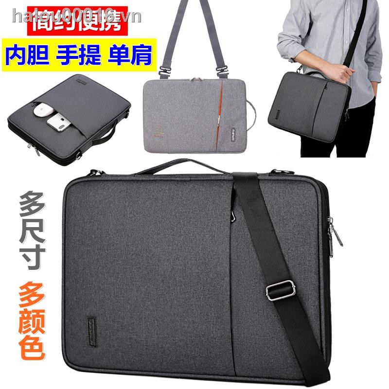 △✿Ready stock✿ laptop bag Notebook inner bag, 12 inch 13.3 Apple 15 14 simple  list Shoulder thin