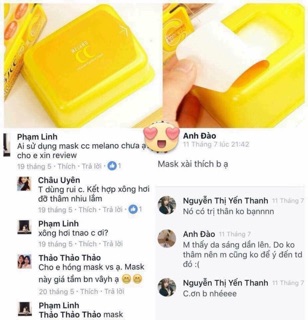Mặt nạ cc melano 20 miếng