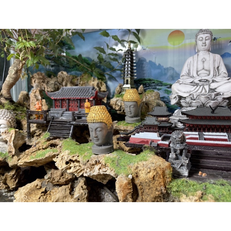 (Đồng giá)- phụ kiện trang trí tiểu cảnh, hồ cá, non bộ, sân vườn