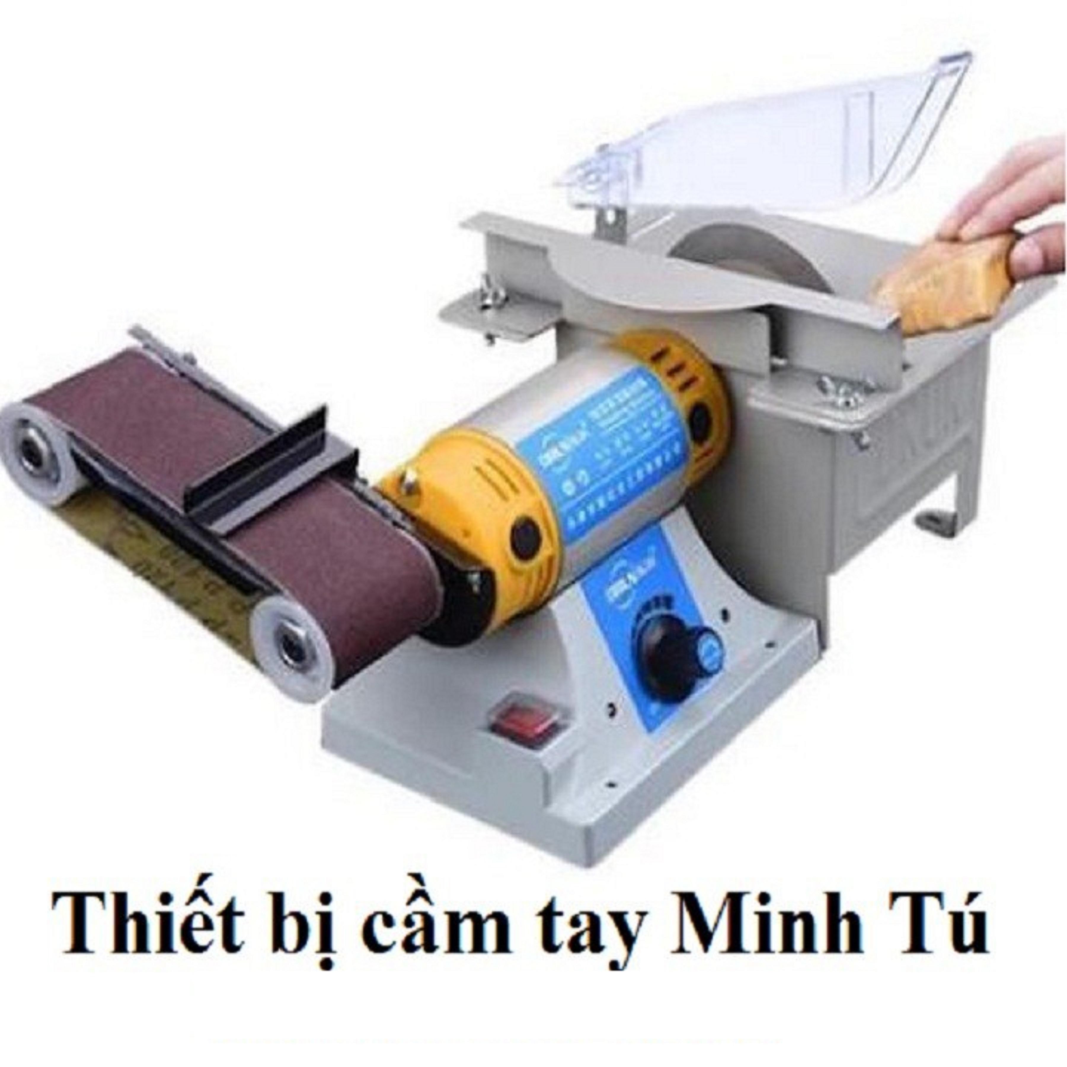 Máy cưa bàn - Chiếc máy cưa bàn mini siêu đa năng, ngoài chức năng là một máy cưa bàn với các phụ kiện kèm theo bạn có t