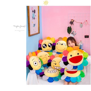 Thú nhồi bông cho bé- bông hoa mặt cười