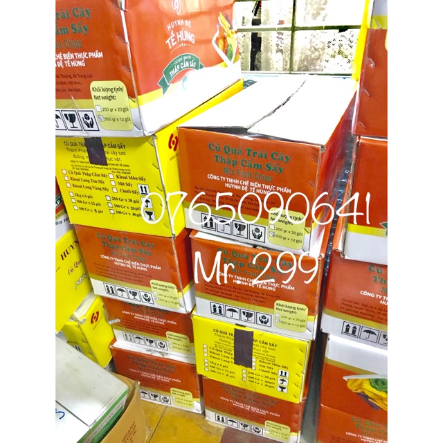 Trái cây sấy Huynh Đệ Tề Hùng gói 500 gram | BigBuy360 - bigbuy360.vn