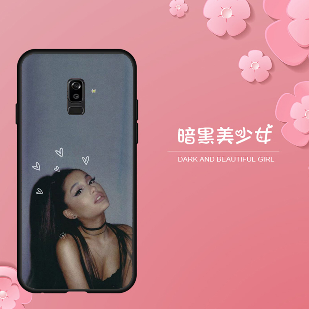 Ốp Điện Thoại Tpu Mềm Chống Rơi Hình Ariana Grande Cho Samsung J7 Prime J7 J730 J7 Core J7 Pro J8 2018