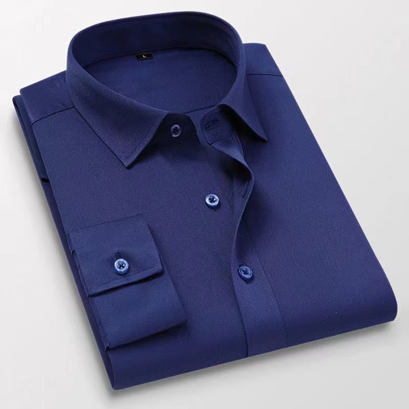 Áo Sơ Mi Nam Dài Tay Plus Size M-5XL