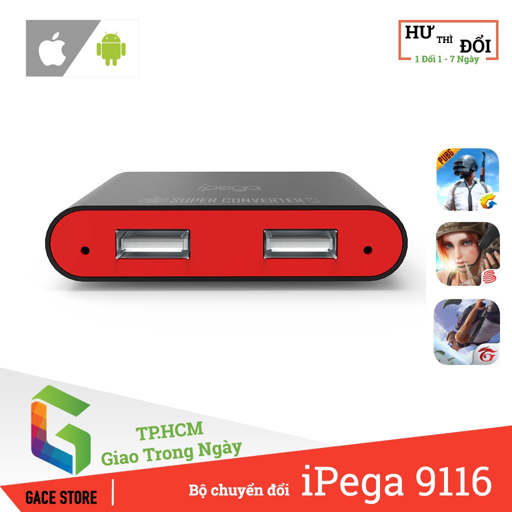 iPega 9116 | Bộ Chuyển Đổi Chuột & Bàn Phím Chơi Game PUBG, ROS, FF | BigBuy360 - bigbuy360.vn