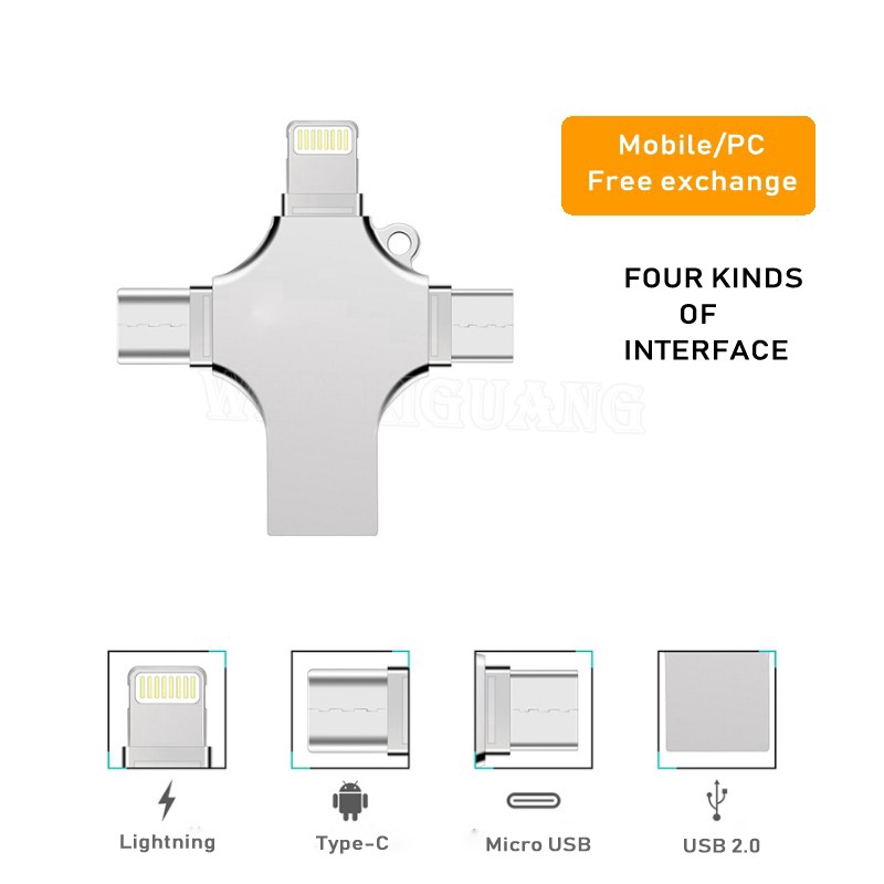 Usb Otg 512gb 128gb Dành Cho Điện Thoại Iphone | BigBuy360 - bigbuy360.vn