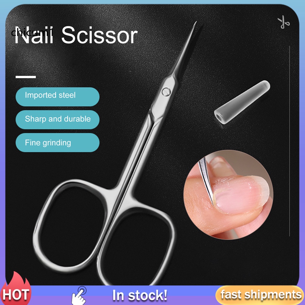 [Hàng mới về] Kéo cắt da chết móng tay bằng thép không gỉ tiện lợi cho người lớn