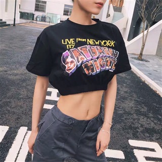 sẵn đen sz s áo croptop bo eo