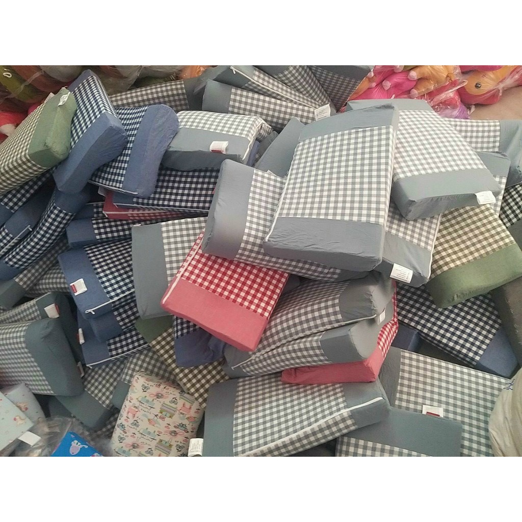 Gối Cao Su Non Người Lớn - Kích Thước 30cm X 50cm X 9cm Gối Chống Ngáy Ngủ