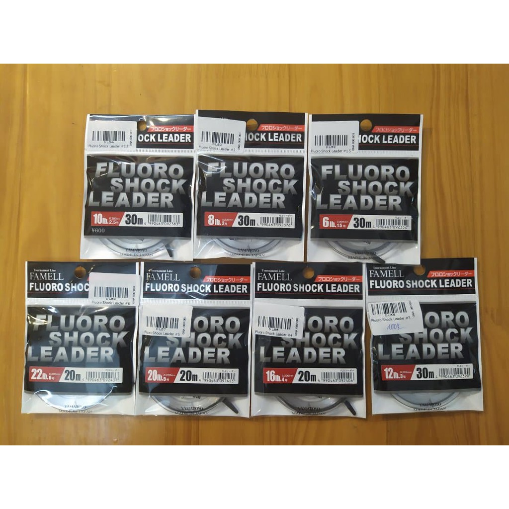 Dây link shock leader HÀNG CHÍNH HÃNG NHẬT BẢN CÁC SIZE TỪ 1,5-7.0