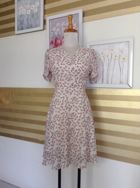 Đầm voan hoa nhí (kèm hình thật) | BigBuy360 - bigbuy360.vn