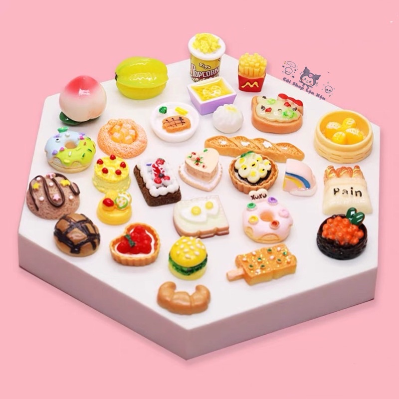 Blind Packs Mô Hình Đồ Ăn Mini