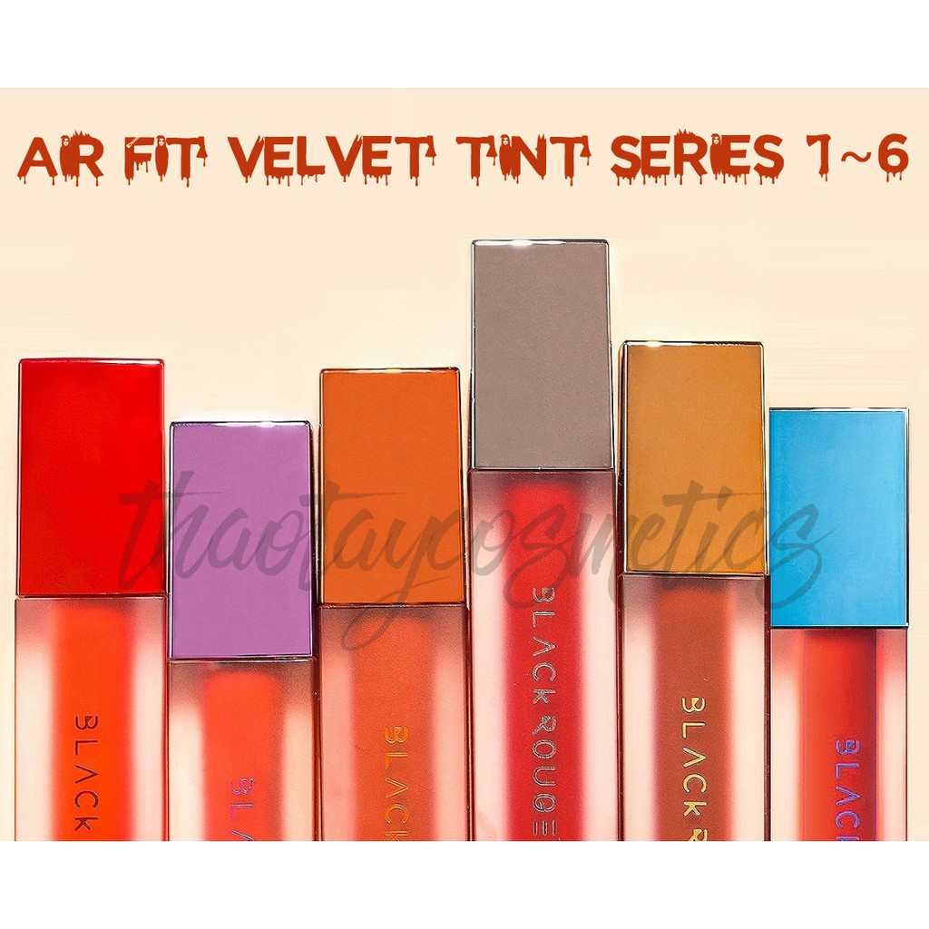 [Sale xả kho/Auth] Son kem lì Black Rouge Air Fit Velvet Tint Version 1~6 | BigBuy360 - bigbuy360.vn