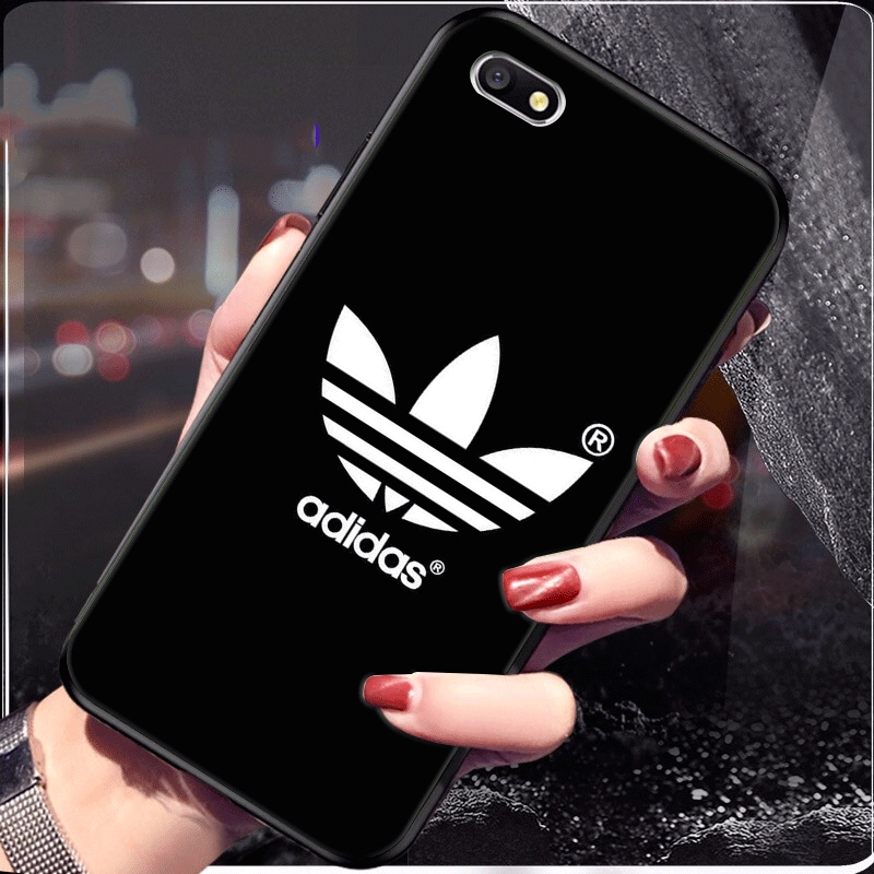 Ốp điện thoại dẻo họa tiết logo Adidas dành cho OPPO A3S A5 A37 A39 A5S A7 A59 A77 F1S F3 F5 F7 F9