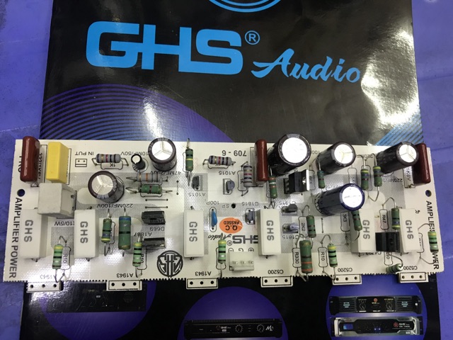 Mạch công suất amply 12sò của GHS