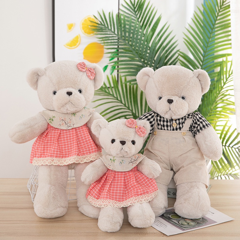 Gấu Teddy nhồi bông đáng yêu 30/50cm