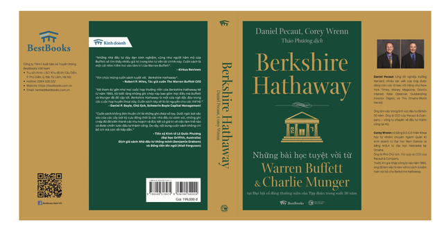 Sách - Berkshire Hathaway - Những bài học tuyệt vời từ Warren Buffett và Charlie Munger | BigBuy360 - bigbuy360.vn