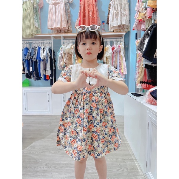 Váy hoa nhí cho bé 8-32kg😘 😘Như Ý House🍓 đầm trẻ em 0,1,2,3,4,5,6,7,8  tuổi