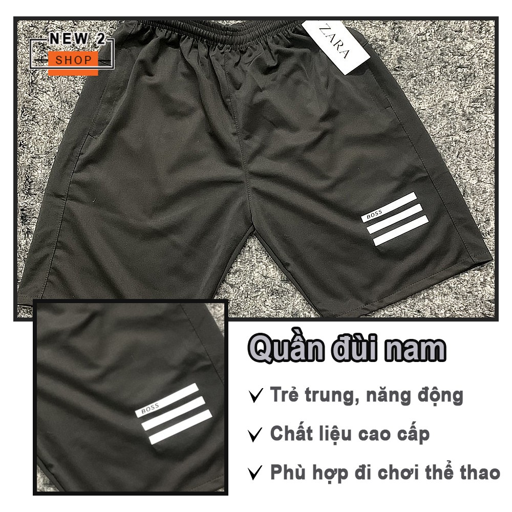 Quần đùi nam -Quần sooc cao cấp chất liệu UMI hàn co giãn 4 chiều thích hợp đi chơi đi thể thao New2_Shop | BigBuy360 - bigbuy360.vn
