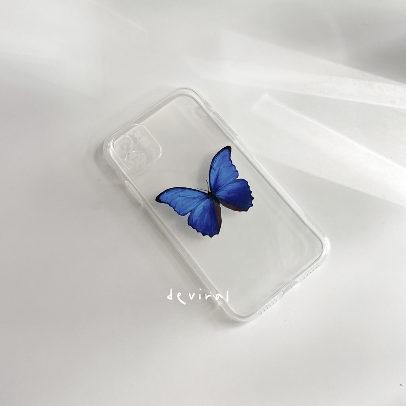 Ốp bướm xanh