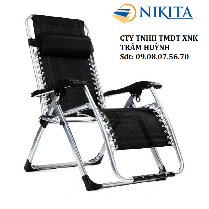 Ghế xếp gấp thư giãn Nikita NKT-139 vải lưới