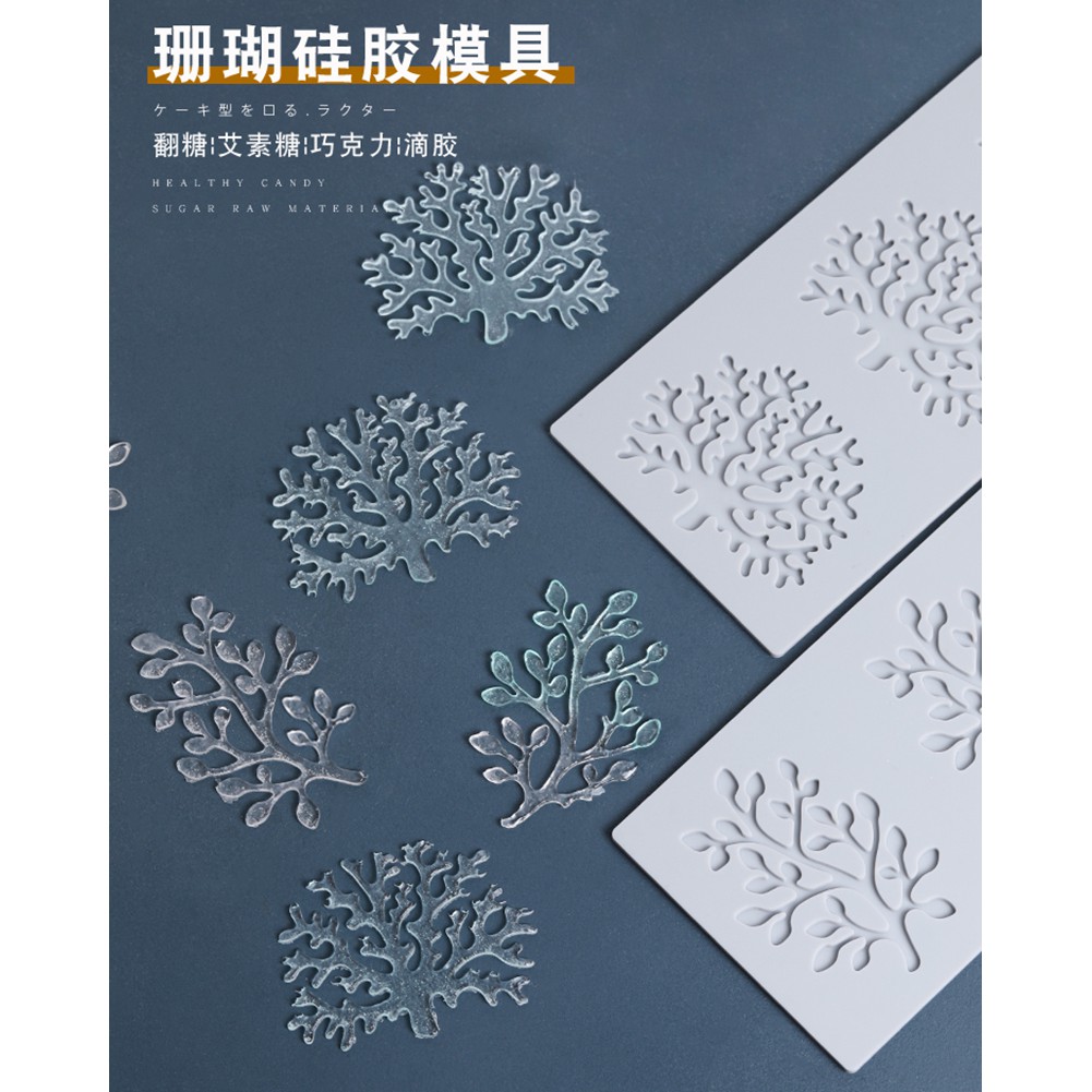 Kalaien Khuôn Làm Bánh Kẹo Hình San Hô diy