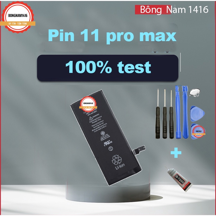 Pin thay thế cho ĐT 11 pro max tặng kèm bộ sửa