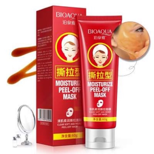 Gel Lột Mụn, Mụn Cám, Mụn Đầu Đen HANKEY FACIAL BEAUTY MASK 60g Chính Hãng Han Key Nội Địa Trung