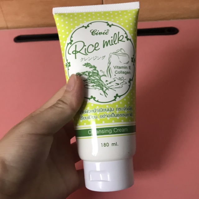 Sữa rửa mặt gạo Civic Rice milk Thái Lan 180ml