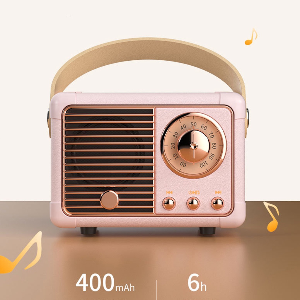 Có thể bán buôn Loa Bluetooth cổ điển không dây mini di động thời thượng dành cho ngoài trời Washington057 Hàng giao ngay