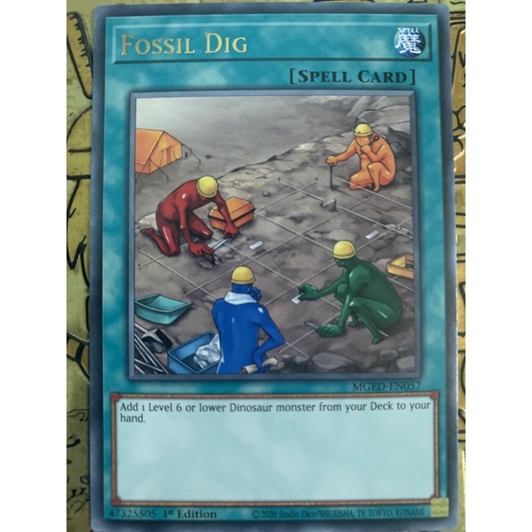 Bài yugioh: fossil dig