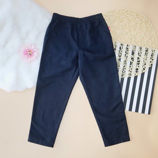 Quần dài kaki cho bé trai 18-45kg, phom đứng dáng, màu tím than cơ bản bé mặc đi học