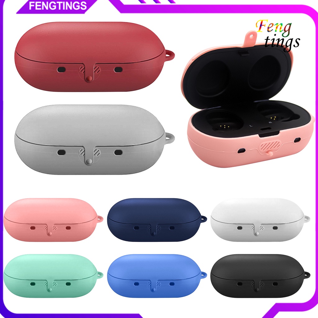 Vỏ bảo vệ hộp sạc tai nghe Samsung Gear IconX 2018 Bluetooth không dây bằng silicon