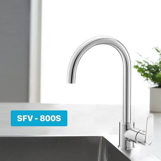 Vòi Nước Rửa Bát Inax Nóng Lạnh SFV-800S