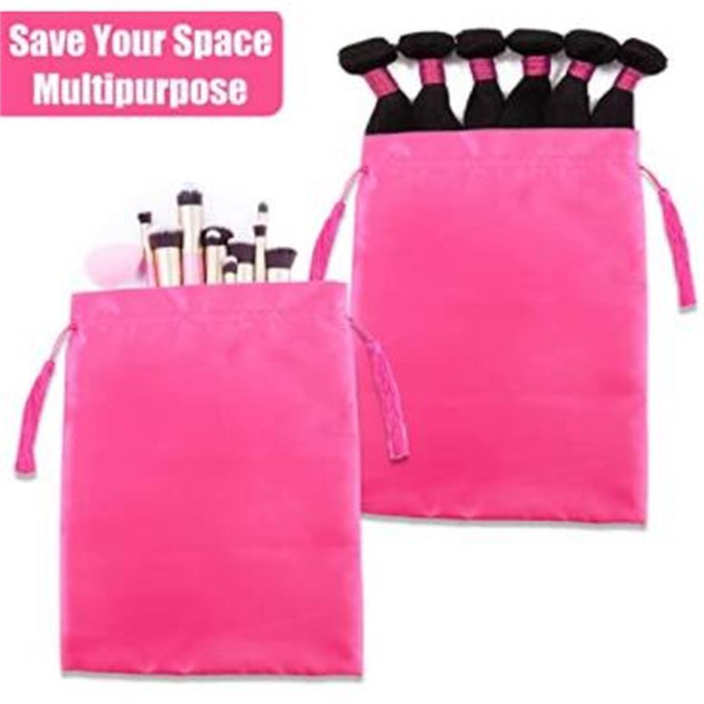 Túi Đựng Tóc Giả Bằng Lụa Satin Màu Sắc Đa Năng
