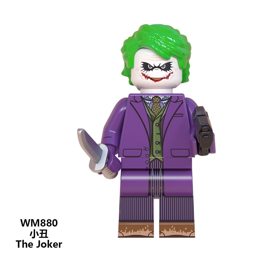 Minifigures Các Mẫu Nhân Vật Joker Harley Quinn Marvel DC Mẫu Mới Ra WM6080