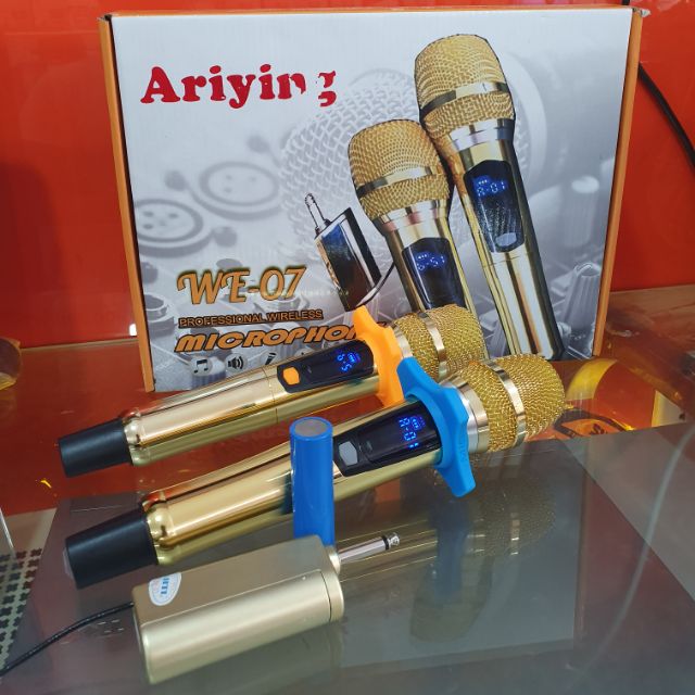 Micro Đa Năng WJ-07 Hàng Xịn Hát Được Tất Cả Các Dòng Loa Kẹo Kéo Loa Âm Ly Âm Thanh Vượt Trội