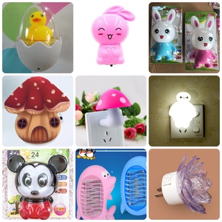 [VKT] Bộ sưu tập đèn ngủ mini gắn tường rẻ - bền - đẹp VKT (Giao đúng mẫu, màu ngẫu nhiên)