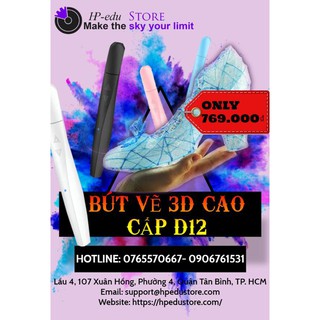 Bút vẽ 3D cao cấp D12