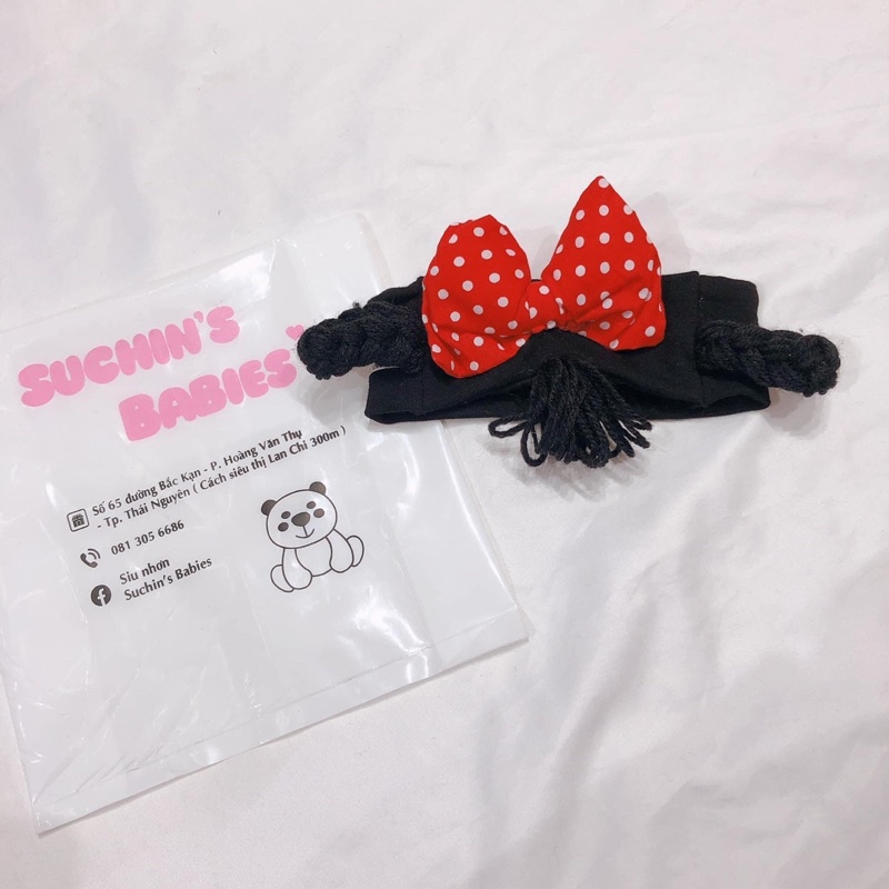 Băng đô tóc giả mềm cho bé Suchin PKID0001