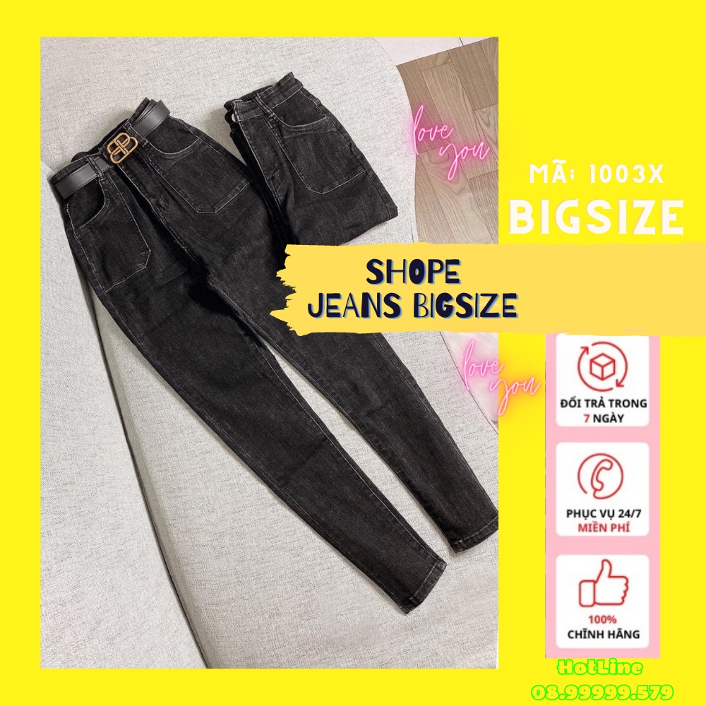 [Size 30-36] Quần Dài Jeans Bigsize, Đen, Xanh,Xám Đậm, Xám Lợt Rách Lai Tua Mẩu Mới, Lưng Cao Trên Rốn, Co Giãn Mạnh