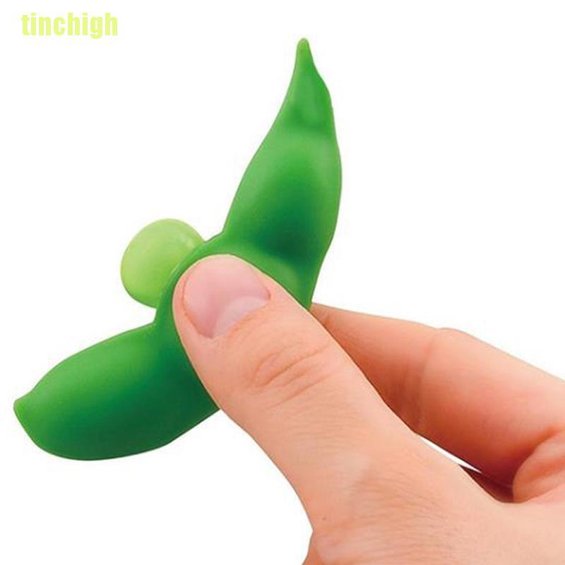 Móc Khóa Hạt Đậu Cao Su Giúp Giảm Căng Thẳng