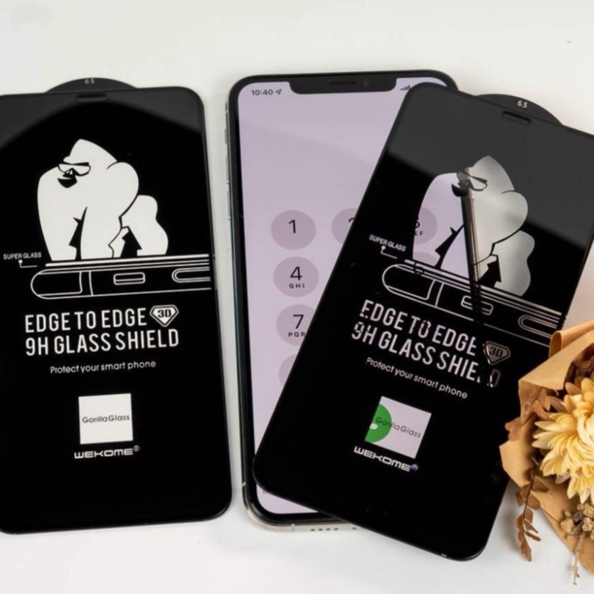 Kính cường lực iphone kingkong full màn hình hàng chính hãng WK,mặt kính lướt siêu mượt ,có các dòng 7plus ->14promax