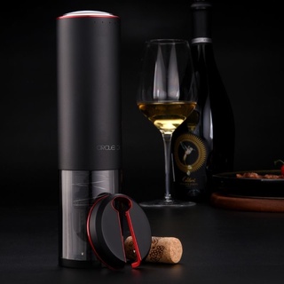 Chủ nhật vòng tròn joy xúc giác tự động dụng cụ mở chai rượu bằng thép không gỉ dụng cụ mở rượu bằng điện