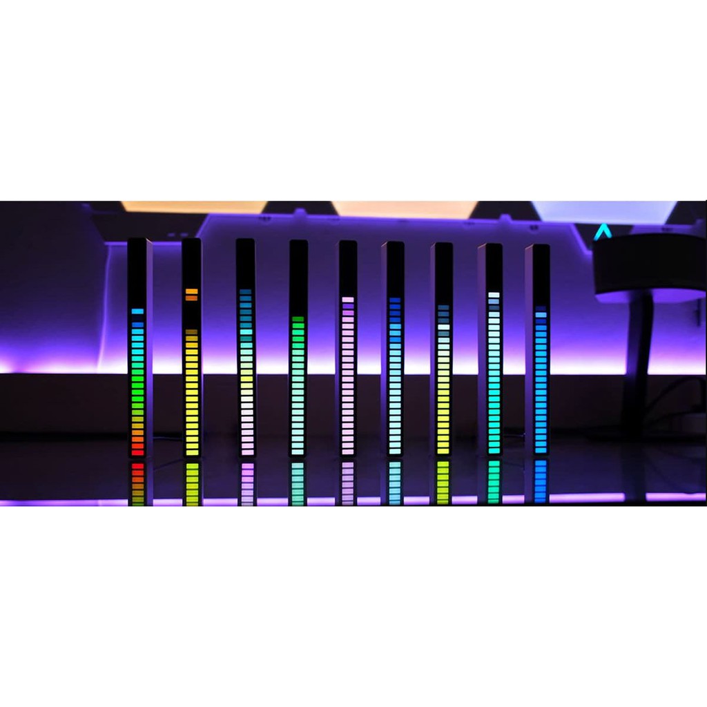 Đèn trang trí RGB Music Levels Light nháy theo nhạc chính hãng