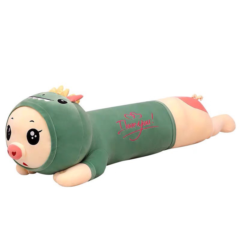 Gấu Bông Heo Biến Hình , Gối Ôm Heo Lợn Chọn Mẫu Đủ Sze 1M1-1M3-1M5